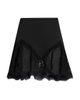 Stella McCartney Women's Satin Lace-Trimmed Skirt - 7