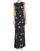 Stella McCartney Women's Twisted Floral Mesh Maxi Dress - 3
