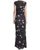 Stella McCartney Women's Twisted Floral Mesh Maxi Dress - 4