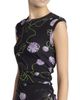 Stella McCartney Women's Twisted Floral Mesh Maxi Dress - 5