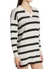 Stellae Dux Women's Birdseye Striped Polo Dress - 4