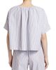 Stellae Dux Women's Boxy Striped Cotton T-Shirt - 5
