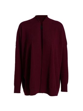 Stellae Dux Women's Cashmere Open-Front Cardigan