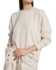 Stellae Dux Women's Exposed Seam Drop-Shoulder Sweater - 6