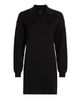 Stellae Dux Women's Knit Johnny-Collar Minidress - 8