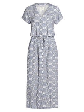 Stellae Dux Women's Sun Print Midi-Dress