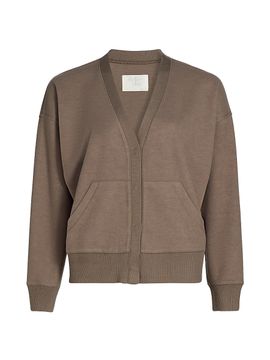 Stellae Dux Women's Sweatermix V-Neck Cardigan