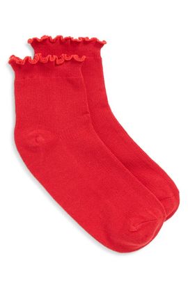 Stems Stems Billie Ruffle Mid Crew Socks