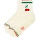 Stems Stems Cherry Grip Striped Crew Socks - 2