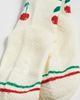 Stems Stems Cherry Grip Striped Crew Socks Ivory One - 3