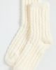 Stems Stems Cozy Lounge Socks Ivory One - 2