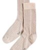 Stems Stems Lola Cashmere Comfort Crew Socks Cream One - 1