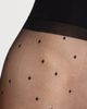 Stems Stems Paris Edit - Sheer & Double Dots Tights Black - 5
