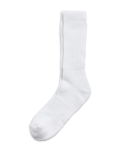 Stems Stems Scrunch Grip Crew Socks