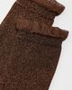 Stems Stems Soft Ruffle Metallic Socks Copper One - 3