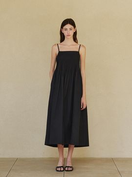 STEP AROUND Pin vacance dress_BLACK