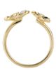 Stephanie Gottlieb Women's 14K Yellow Gold, 0.1 TCW Diamond, & Enamel Flower Cuff Ring - 4