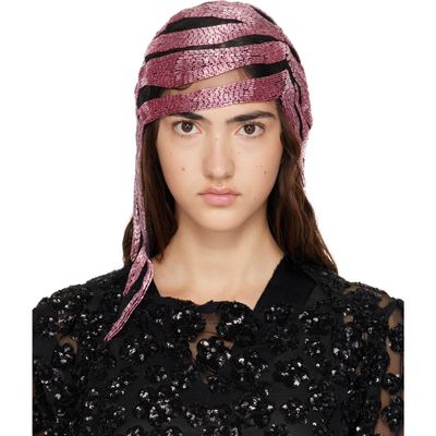 Stephen Jones Stephen Jones Pink 'Skinny Dip In Stockholm' Hat
