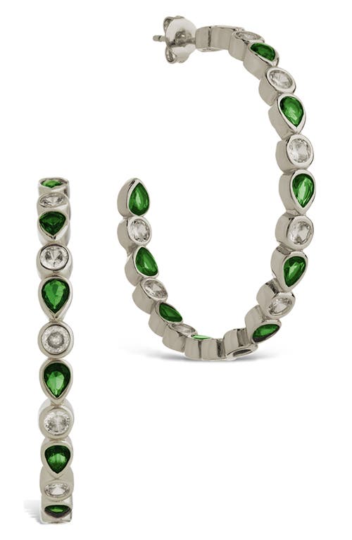 Sterling Forever Sterling Forever Bezel Mixed Cubic Zirconia