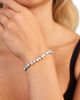 Sterling Forever Sterling Forever Billie Cubic Zirconia Flex Bracelet - 2