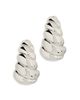 Sterling Forever Sterling Forever Bobine Statement Earrings in Rhodium Plated - 3