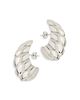 Sterling Forever Sterling Forever Bobine Statement Earrings in Rhodium Plated - 4