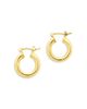 Sterling Forever Sterling Forever Chunky Hoop Earrings - 1