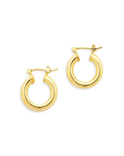 Sterling Forever Sterling Forever Chunky Hoop Earrings