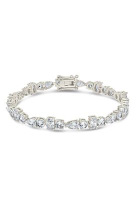 Sterling Forever Sterling Forever Cubic Zirconia Bracelet