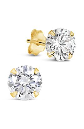 Sterling Forever Sterling Forever Cubic Zirconia Stud Earrings