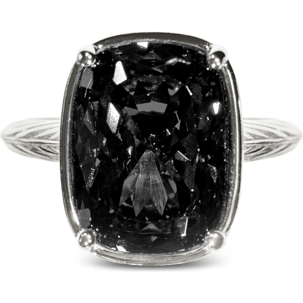 Sterling Forever Sterling Forever Cushion Cut Statement Ring