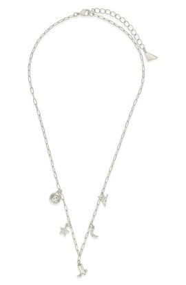 Sterling Forever Sterling Forever Dolly Mixed Western Charm Necklace