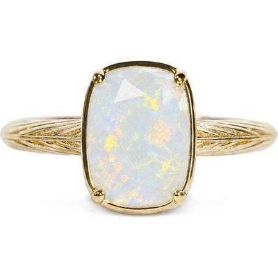 Sterling Forever Sterling Forever Elon Sterling Silver Lab Created Opal Statement Ring