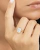 Sterling Forever Sterling Forever Elon Sterling Silver Lab Created Opal Statement Ring - 2