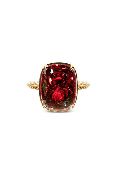 Sterling Forever Sterling Forever Elongated Cushion-Cut Cubic Zirconia Cocktail Ring
