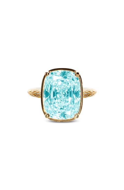 Sterling Forever Sterling Forever Elongated Cushion Statement Ring