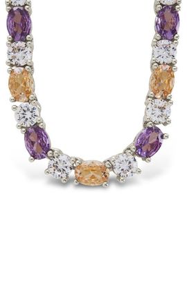 Sterling Forever Sterling Forever Ophelia Tennis Necklace
