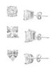 Sterling Forever Sterling Forever Statement Stud Earrings, Set of 3 - 2