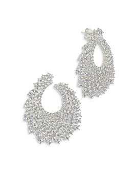 Sterling Forever Sterling Forever Viola Stud Earrings