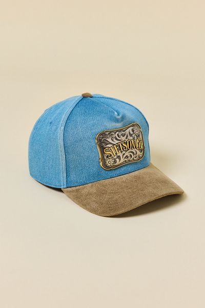 Stetson Stetson Buckle Baseball Hat in Light Blue, Men's at Urban Outfitters