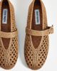 Steve Madden Steve Madden Alara woven ballet flats in cashew-Brown - 2