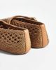 Steve Madden Steve Madden Alara woven ballet flats in cashew-Brown - 4