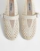 Steve Madden Steve Madden Alara woven ballet flats in sand pearl-Neutral - 2