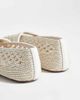 Steve Madden Steve Madden Alara woven ballet flats in sand pearl-Neutral - 4