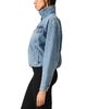 Steve Madden Steve Madden Allyson Cotton Denim Stand Collar Jacket - 4