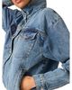 Steve Madden Steve Madden Allyson Cotton Denim Stand Collar Jacket - 5