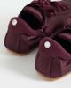Steve Madden Steve Madden Artiste sneakers with satin laces in wine-Red - 2