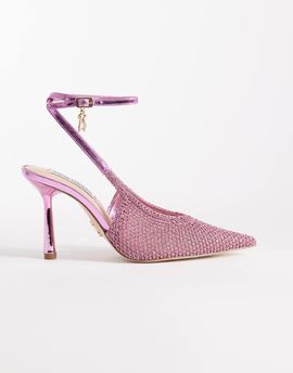 Steve Madden Steve Madden Ascension embellished heeled shoes in pink