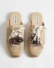 Steve Madden Steve Madden Atlas backless slip on sneakers in beige suede-Neutral - 3