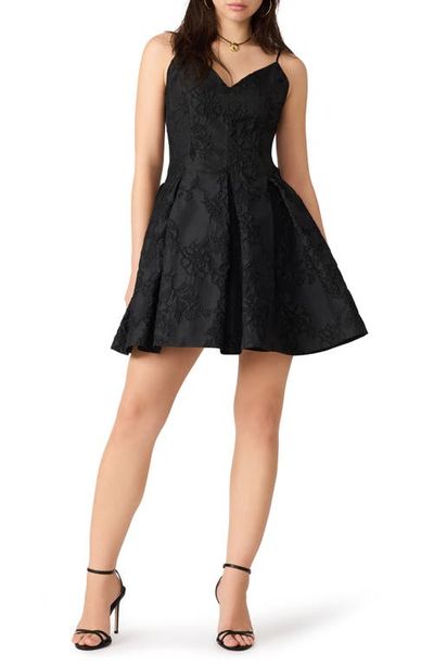 Steve Madden Steve Madden Aylani Floral Jacquard Dress